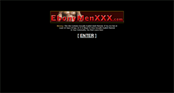 Desktop Screenshot of ebonymenxxx.com